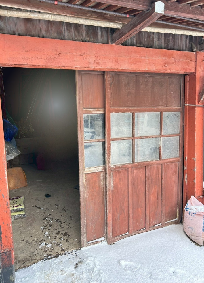 石川住器の✨蔵入口サッシ入替工事✨の施工事例詳細写真1