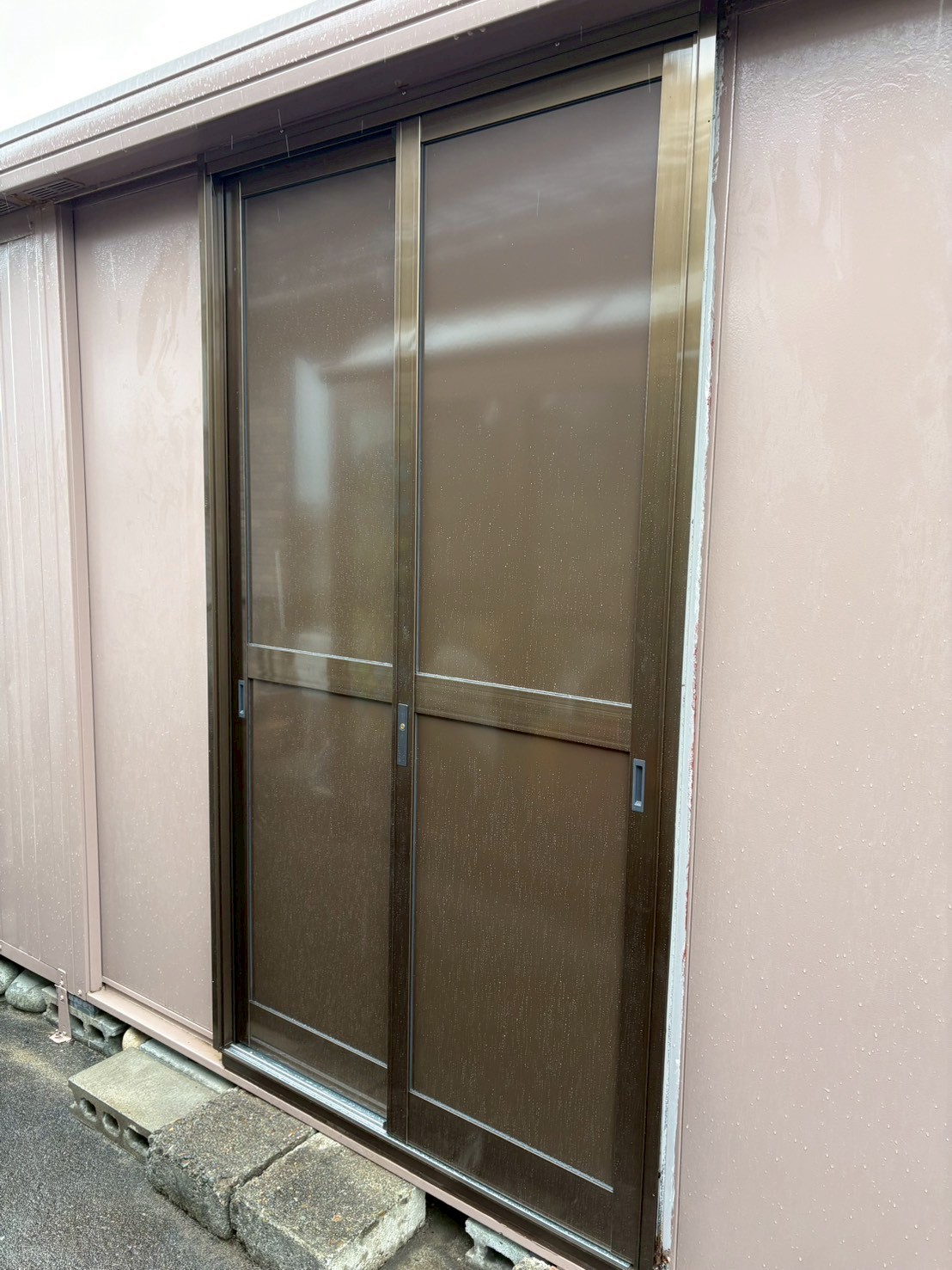 石川住器の✨物置入口戸交換✨の施工事例詳細写真1