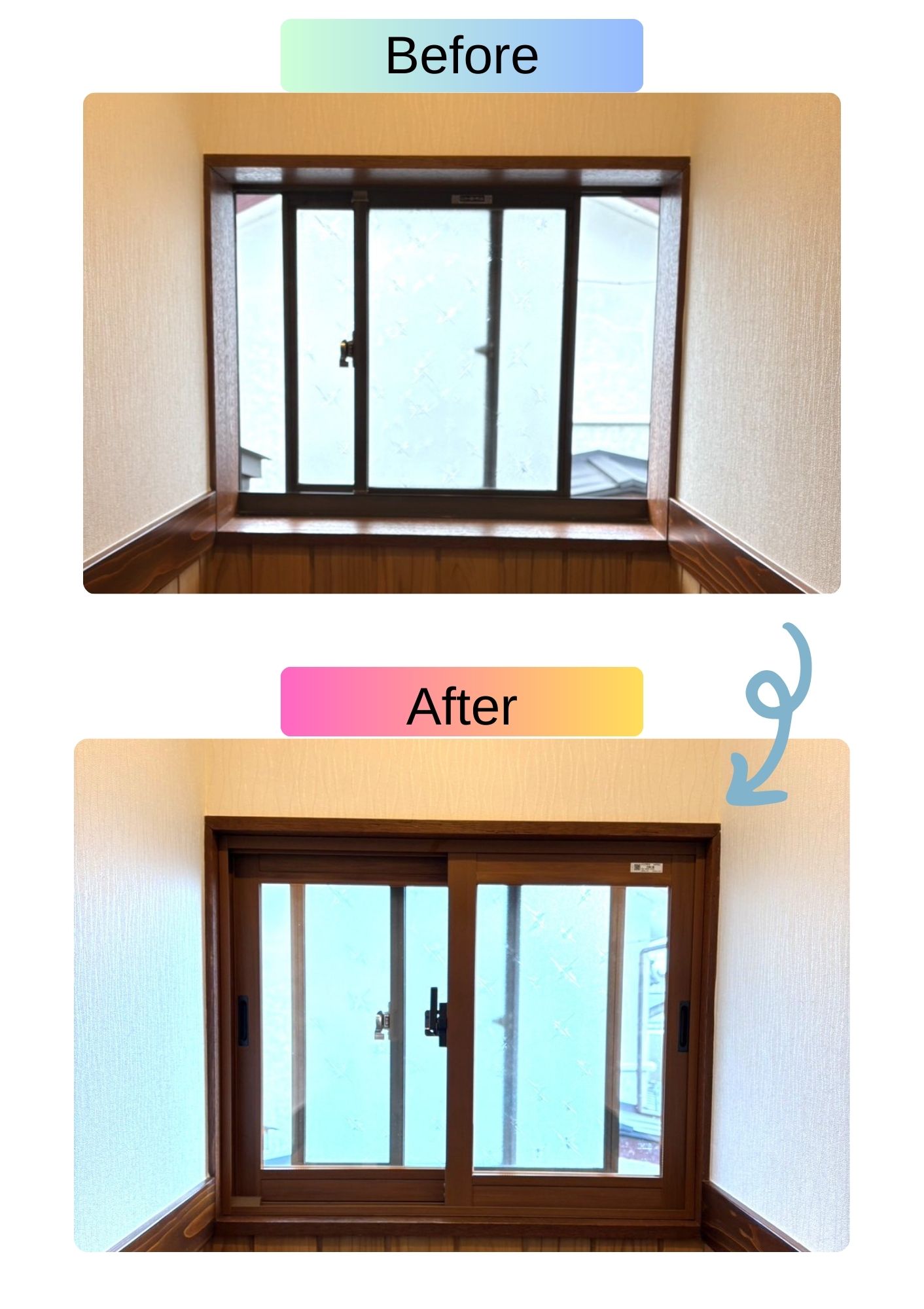 石川住器の✨内窓設置✨の施工事例詳細写真1