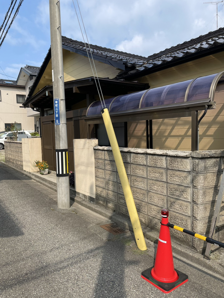 石川住器の✨外構工事＜フェンス＞✨の施工前の写真2