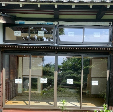 石川住器のサッシ入替工事の施工後の写真1