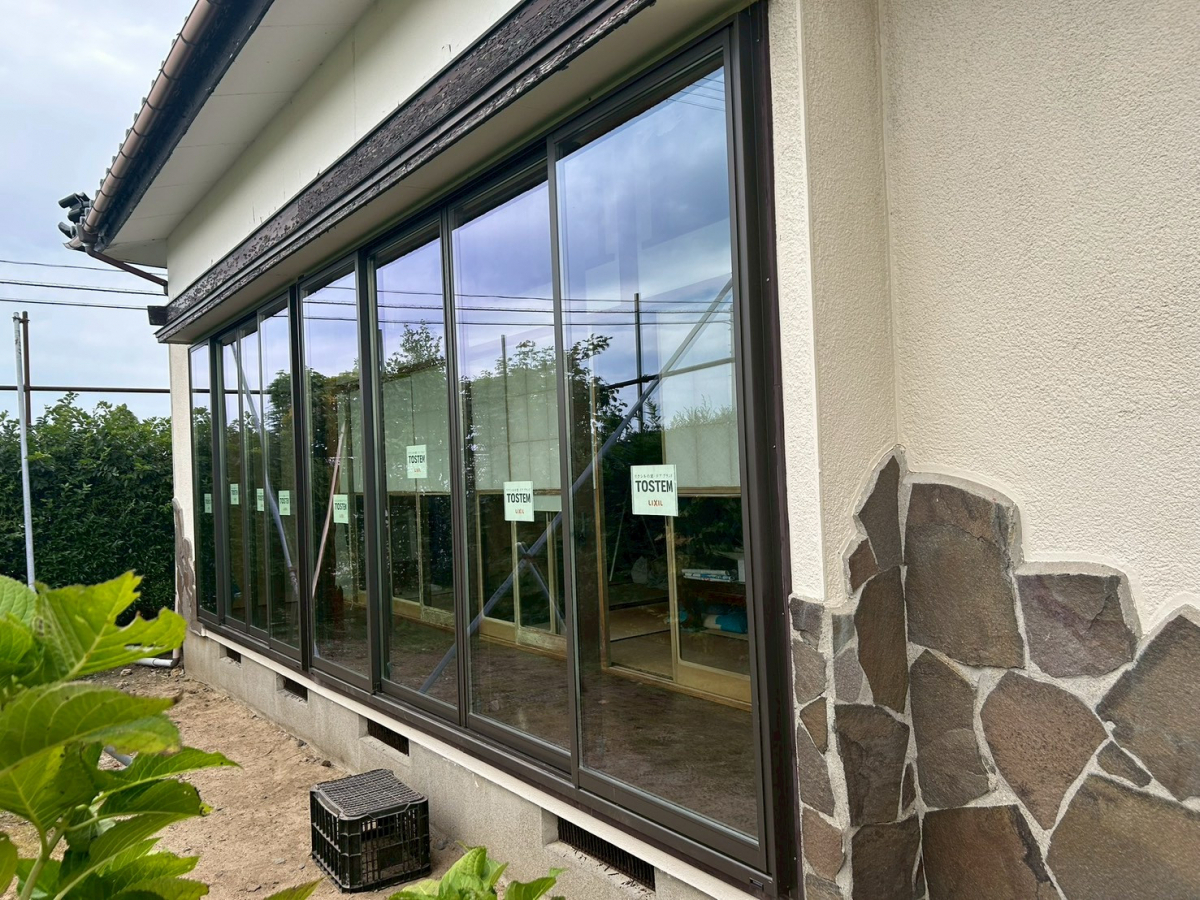 石川住器の✨サッシ入替工事＆床張り替え✨の施工後の写真2