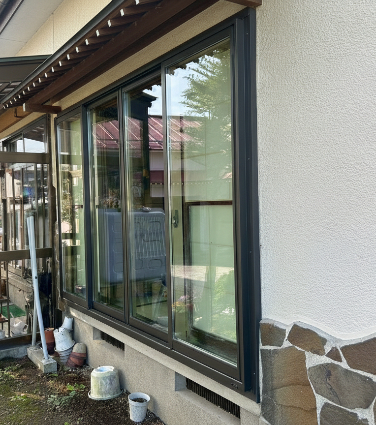 石川住器の✨サッシ入替工事＆床張り替え✨の施工後の写真3