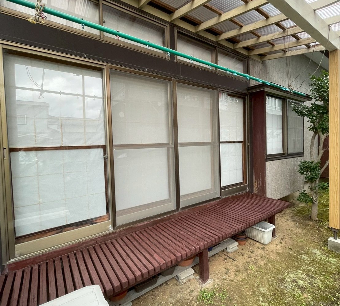 石川住器の✨サッシ入替工事✨の施工前の写真2