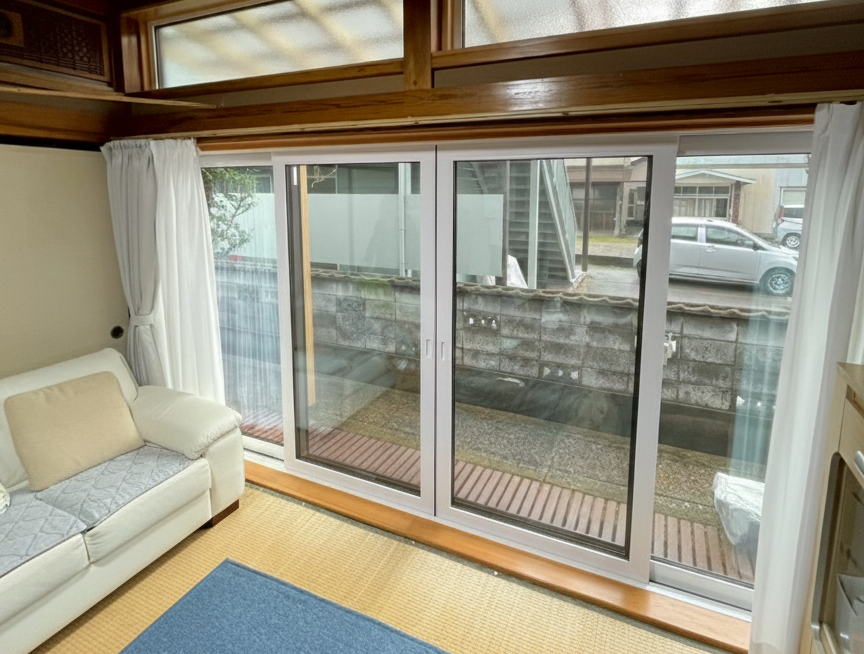 石川住器の✨サッシ入替工事✨のお客さまの声の写真1