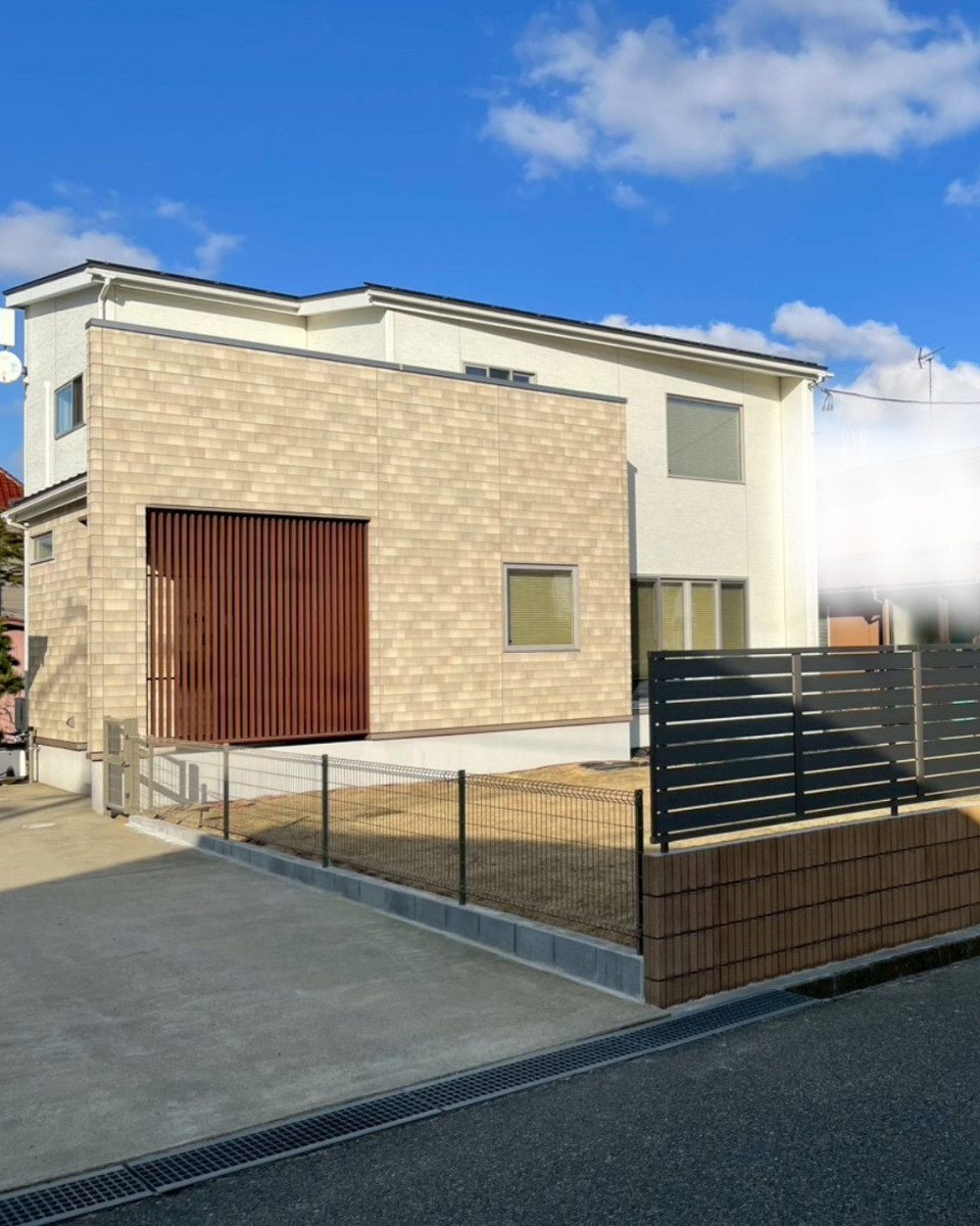 石川住器の✨お庭のフェンス・ブロック設置工事✨の施工後の写真1