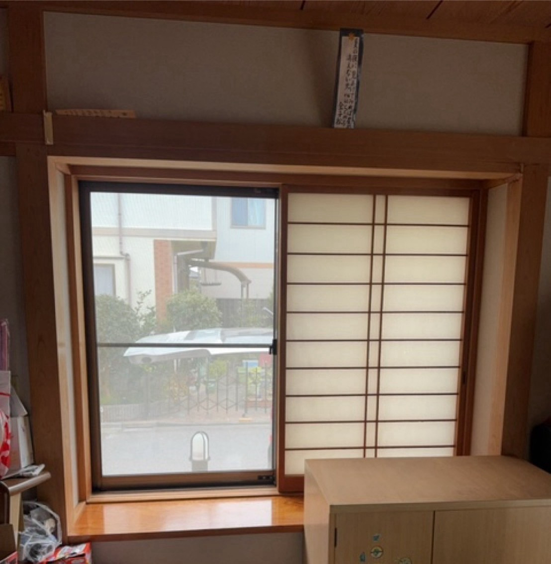 エコプロの内窓設置位置【瑞穂町】の施工前の写真1