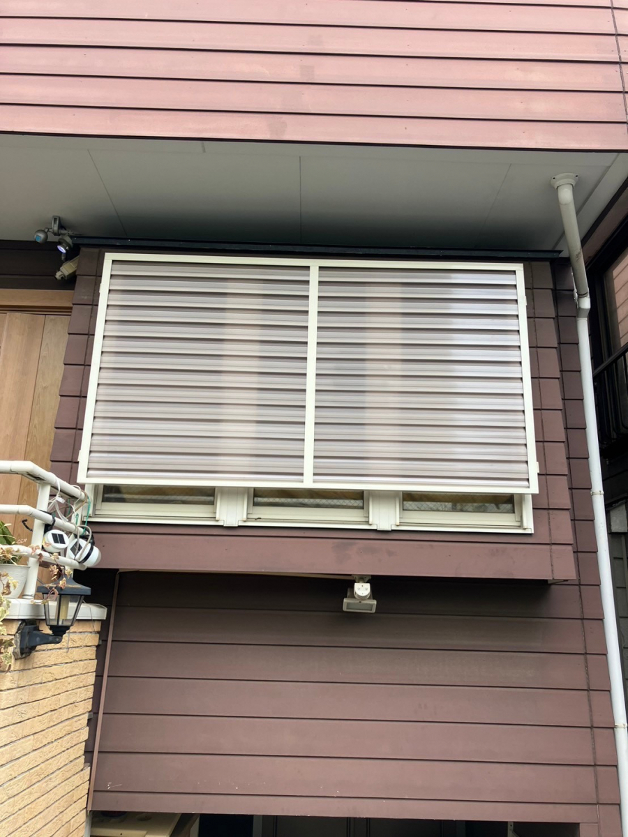エコプロの面格子で防犯対策！【武蔵村山市】の施工後の写真1