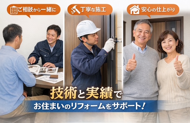 窓の達人！アーキサプライの玄関ドア交換で【印象】と【プライバシー性】を向上✨の施工事例詳細写真1