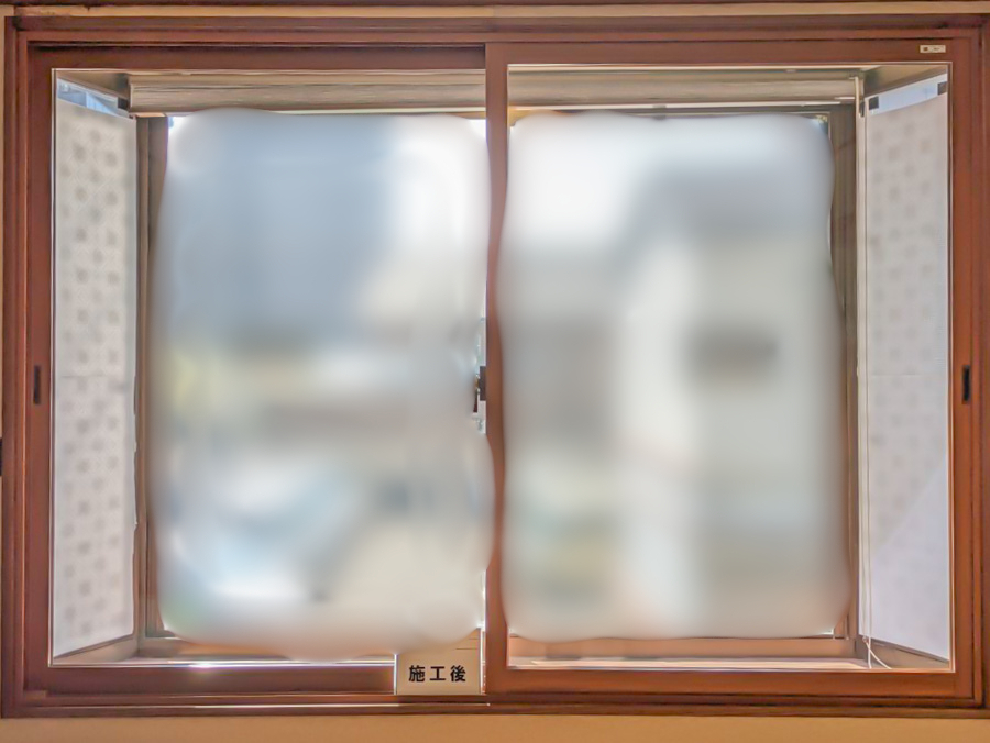 窓の達人！アーキサプライの《人気》内窓インプラスで断熱＆防音アップ！！二重窓取付工事（１日施工）の施工後の写真1