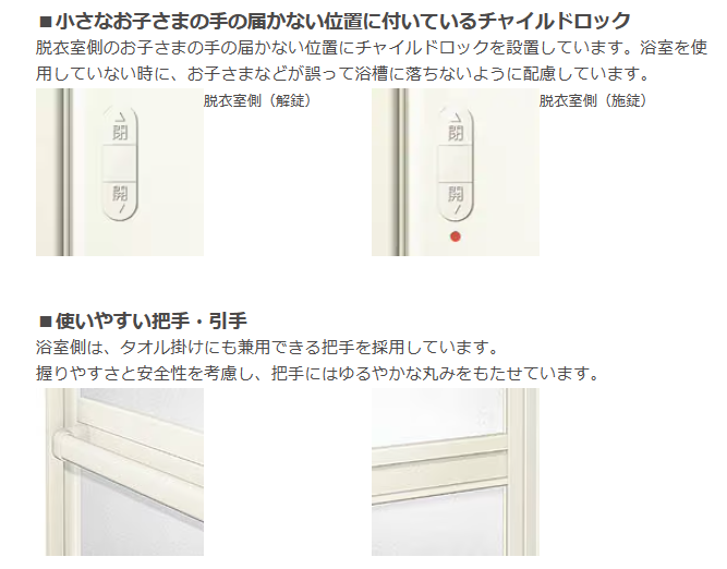 大成トーヨー住器の浴室ドア交換｜リフォーム｜平塚市の施工事例詳細写真3