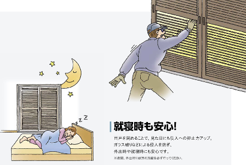 大成トーヨー住器の雨戸パネル交換｜断熱雨戸｜台風対策｜小田原市の施工事例詳細写真2
