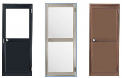 大成トーヨー住器のロンカラーガラスドア｜勝手口ドア交換｜木製勝手口ドア交換｜アルミドア｜小田原市の施工事例詳細写真1