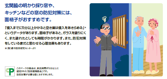 大成トーヨー住器の面格子取付工事｜ヒシクロス格子｜入る隙なし｜防犯対策｜平塚市の施工事例詳細写真1