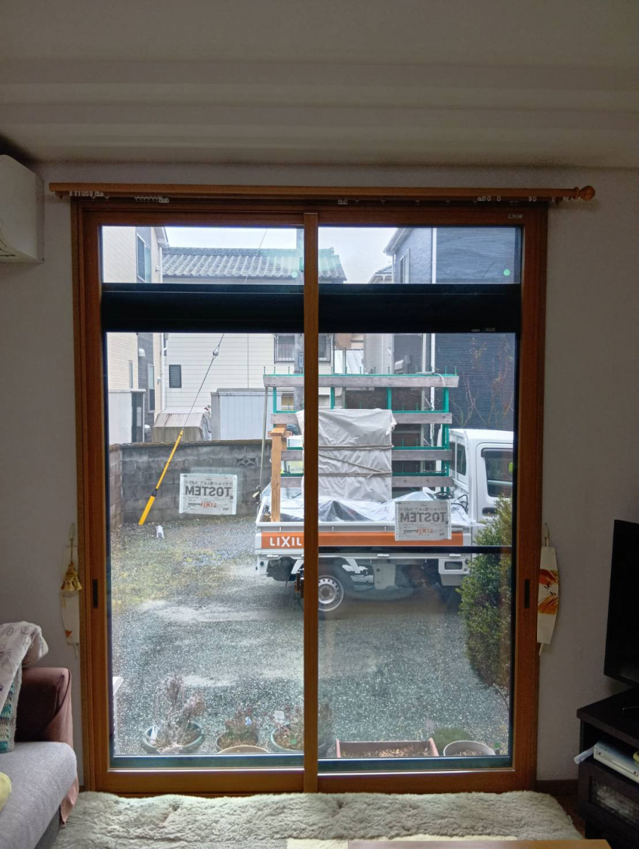 大成トーヨー住器のインプラス工事|内窓設置|断熱リフォーム|補助金|南足柄市|小田原市の施工後の写真1