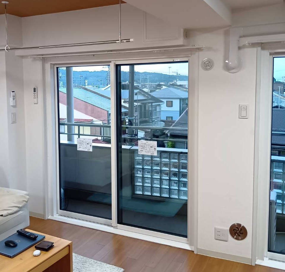 大成トーヨー住器のリプラス｜取替窓｜窓交換リフォーム｜カバー工法｜補助金｜断熱対策の施工後の写真2