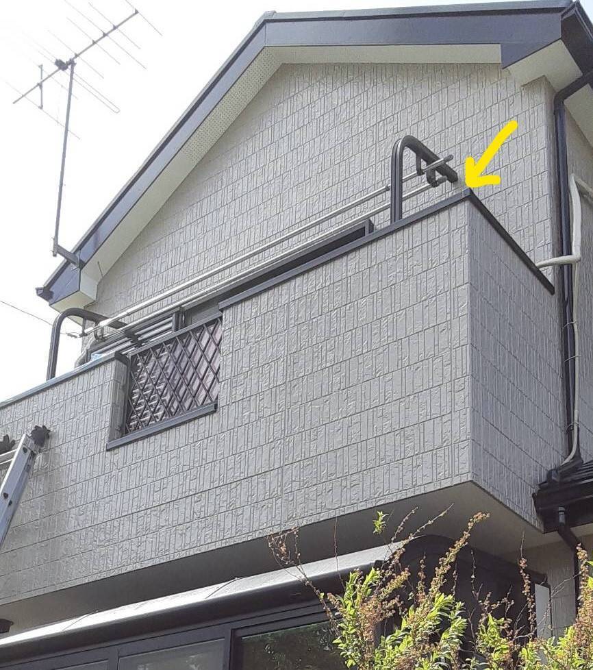 大成トーヨー住器のベランダ笠木工事｜コーピング工事｜ハンドラインⅢ｜平型コーピング｜小田原市｜の施工後の写真1