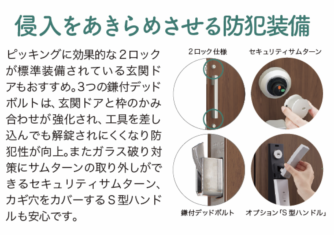 防犯対策で家族を守る！泥棒が狙う玄関と窓の防犯ポイント 杉山ガラスのブログ 写真9