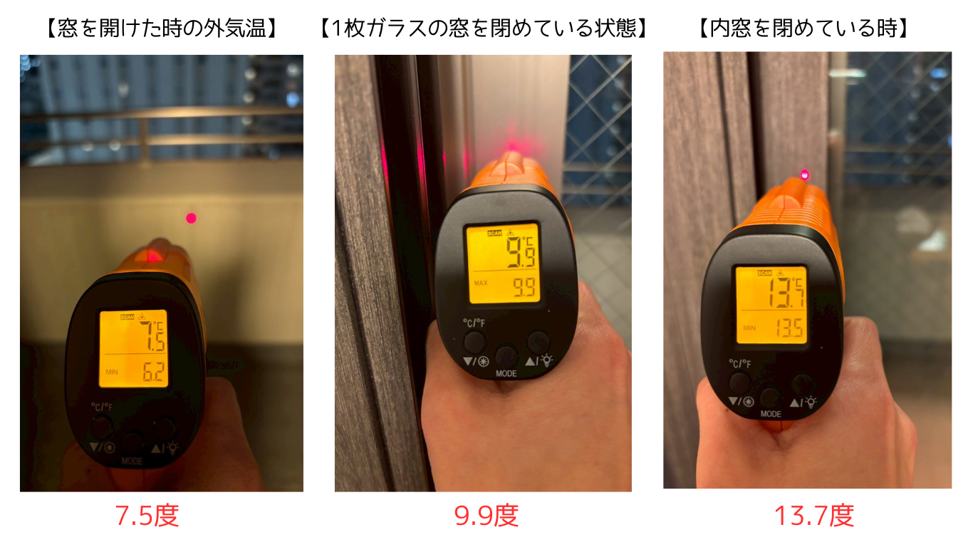 内窓の断熱効果について❄️ そうぶwindow&doorのブログ 写真1