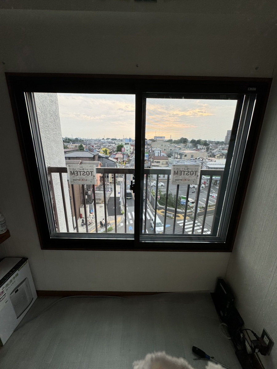 そうぶwindow&doorの【江戸川区】補助金を使って内窓　インプラスを設置してきました!(^^)!の施工後の写真2