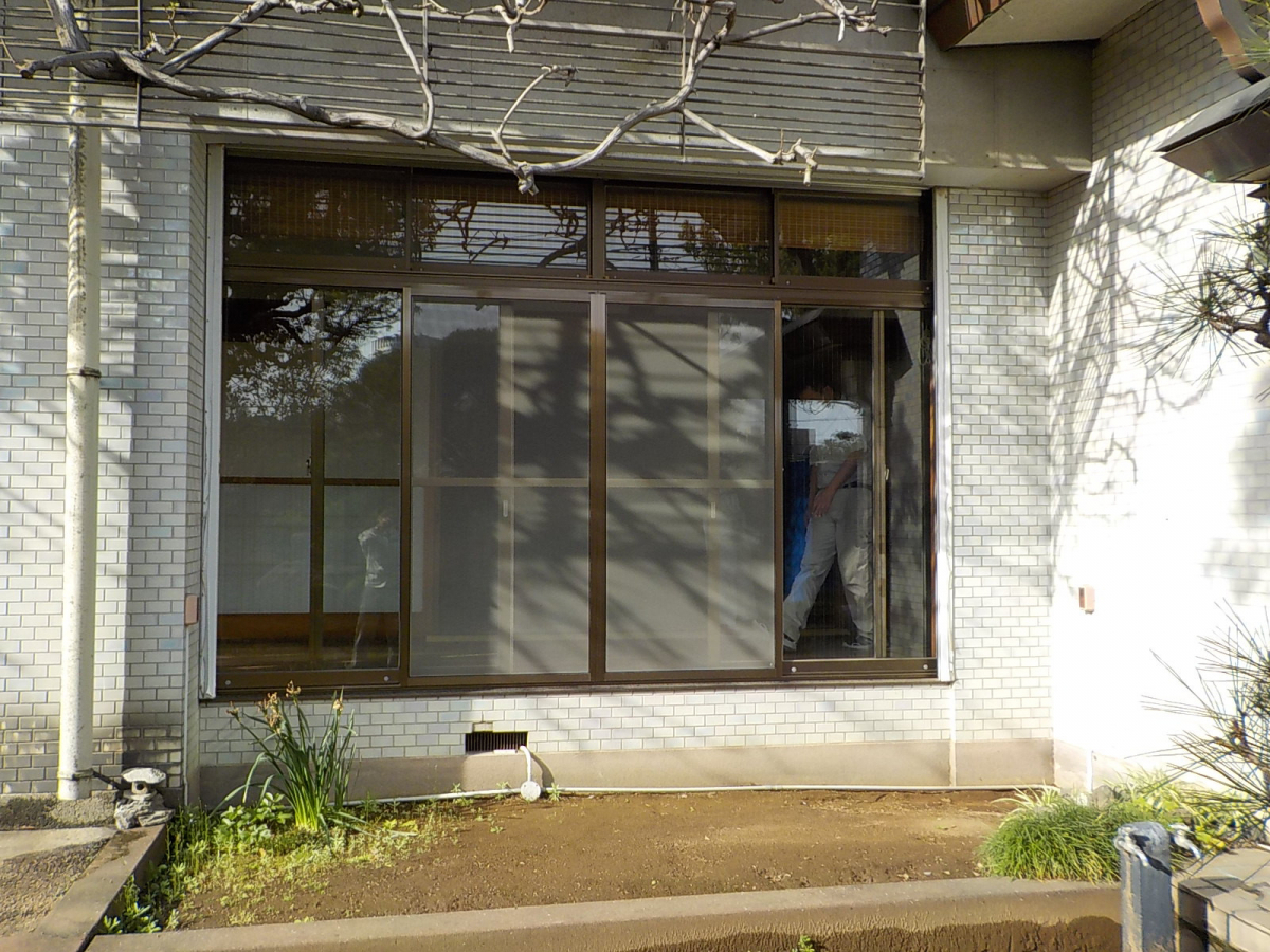 そうぶwindow&doorの【千葉県】大きいテラス窓をリフォームしてきました(^^)/の施工前の写真1