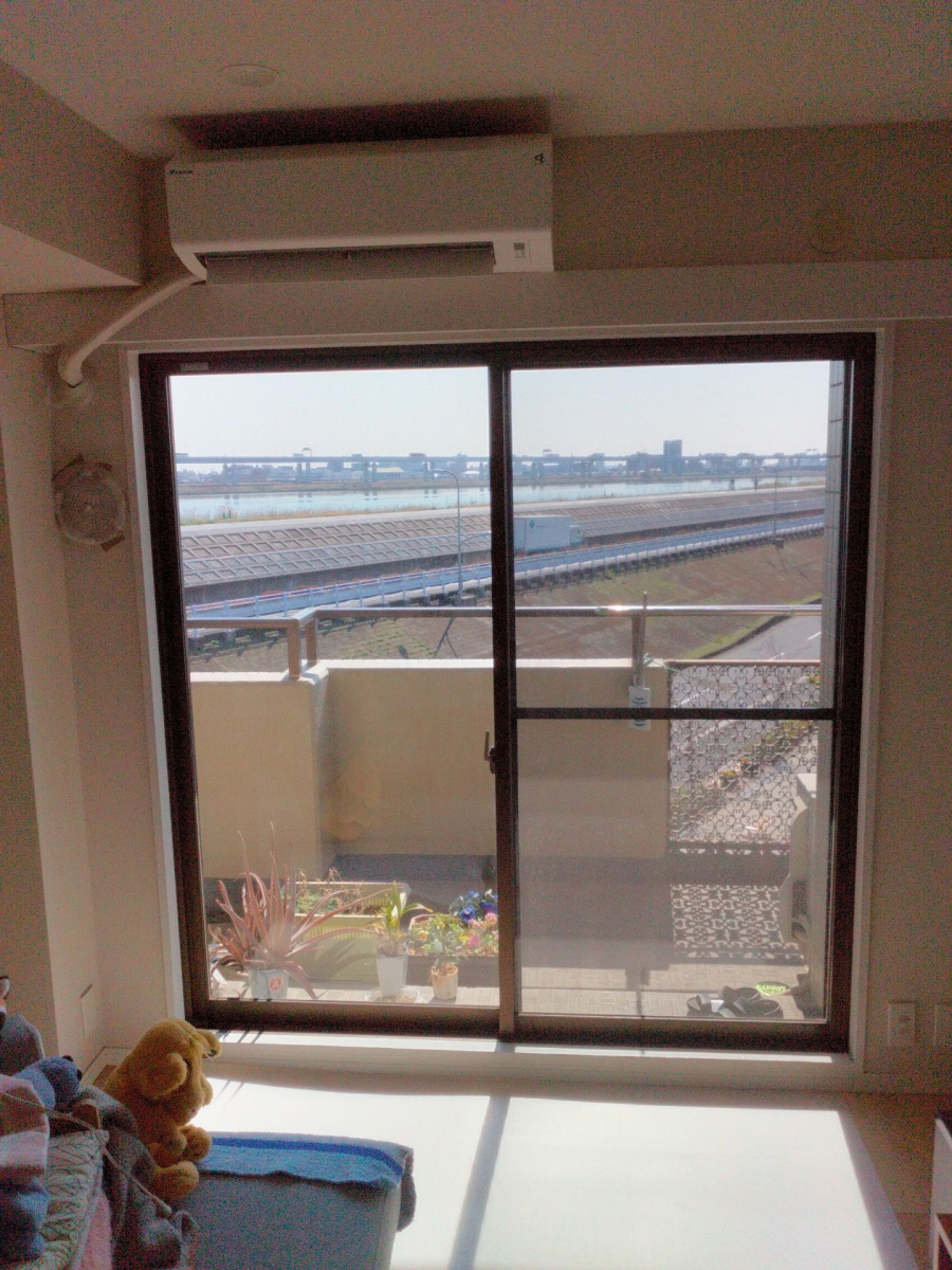 そうぶwindow&doorの【江戸川区】補助金を使って内窓インプラスを設置してきました(^^)/の施工前の写真1