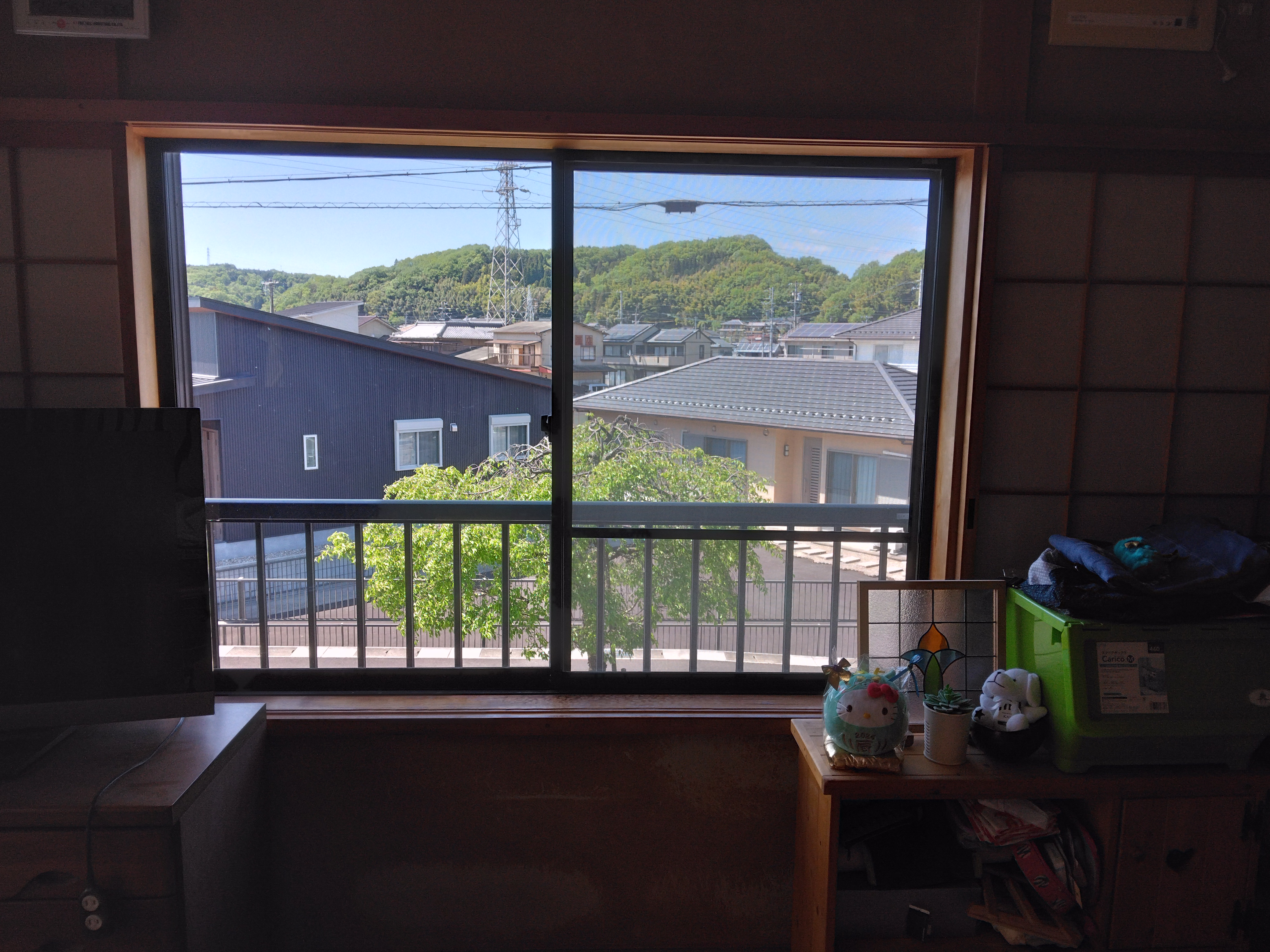 小島硝子の寝室に内窓設置で断熱リフォーム。の施工事例詳細写真3