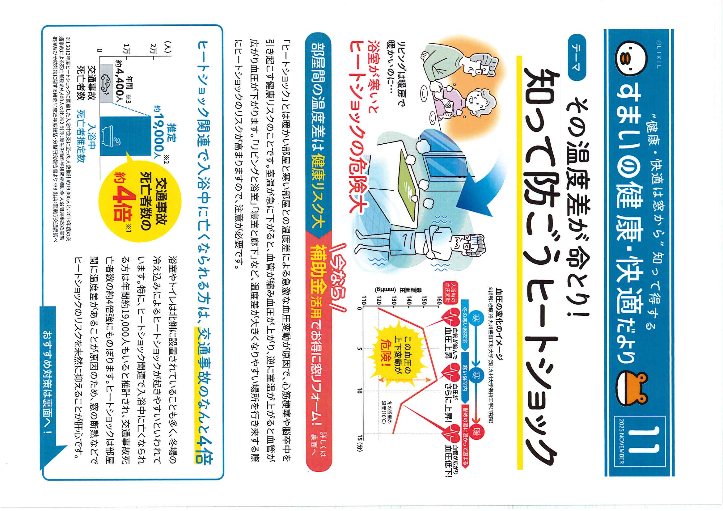 窓の断熱で手軽なヒートショック対策！ 小島硝子のイベントキャンペーン 写真1