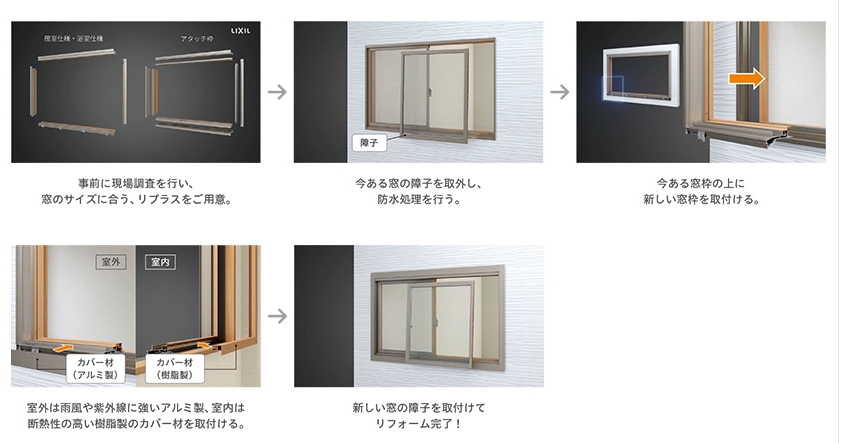 江﨑の取替窓 リプラスを取付しました!先進的窓リノベ2025事業対象工事ですの施工事例詳細写真2