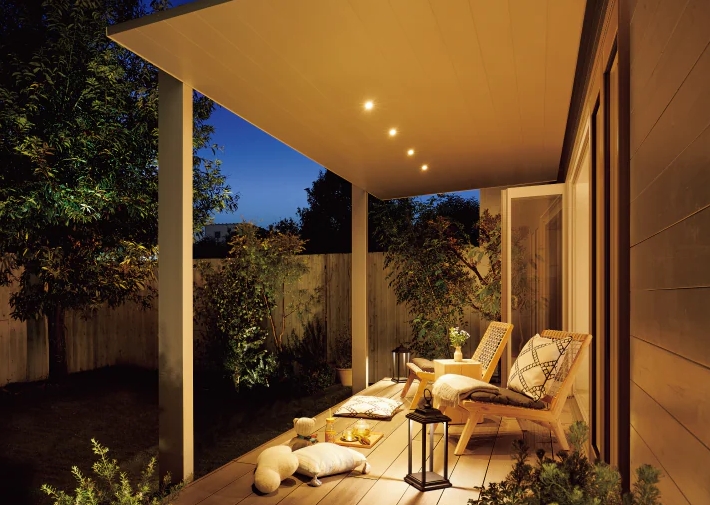 江﨑のデッキとカーポート取付の施工事例詳細写真1