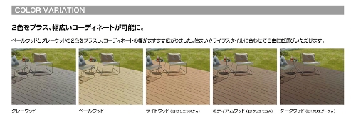 江﨑の人工木デッキ 樹ら楽ステージを取付しましたの施工事例詳細写真5