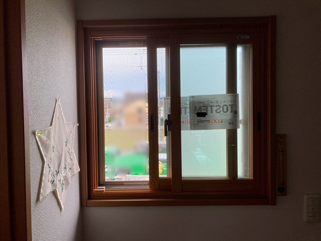 原田硝子店の冬の寒さ・夏の暑さをブロック！インプラス取り付け実感の施工後の写真2