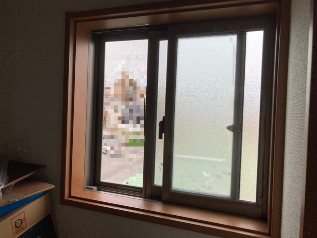 原田硝子店の冬の寒さ・夏の暑さをブロック！インプラス取り付け実感の施工前の写真1