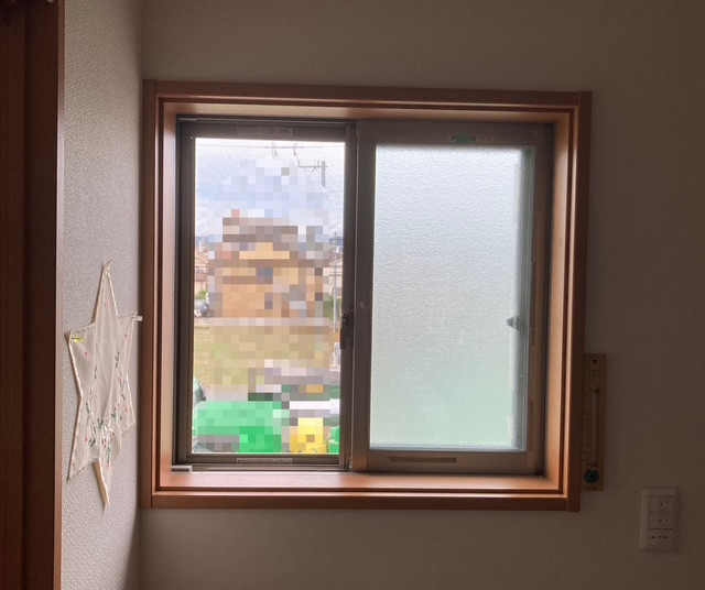 原田硝子店の冬の寒さ・夏の暑さをブロック！インプラス取り付け実感の施工前の写真2