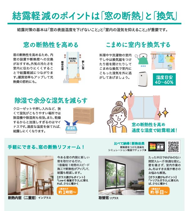 冬場の結露、放っておくとどうなるの…？結露軽減で快適な住まいに ヒガシデ坂戸のブログ 写真2