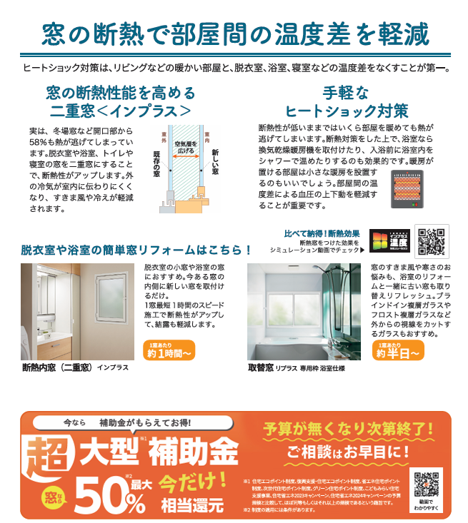 部屋間の温度差が命取り！知って防ごうヒートショック ヒガシデ坂戸のブログ 写真2