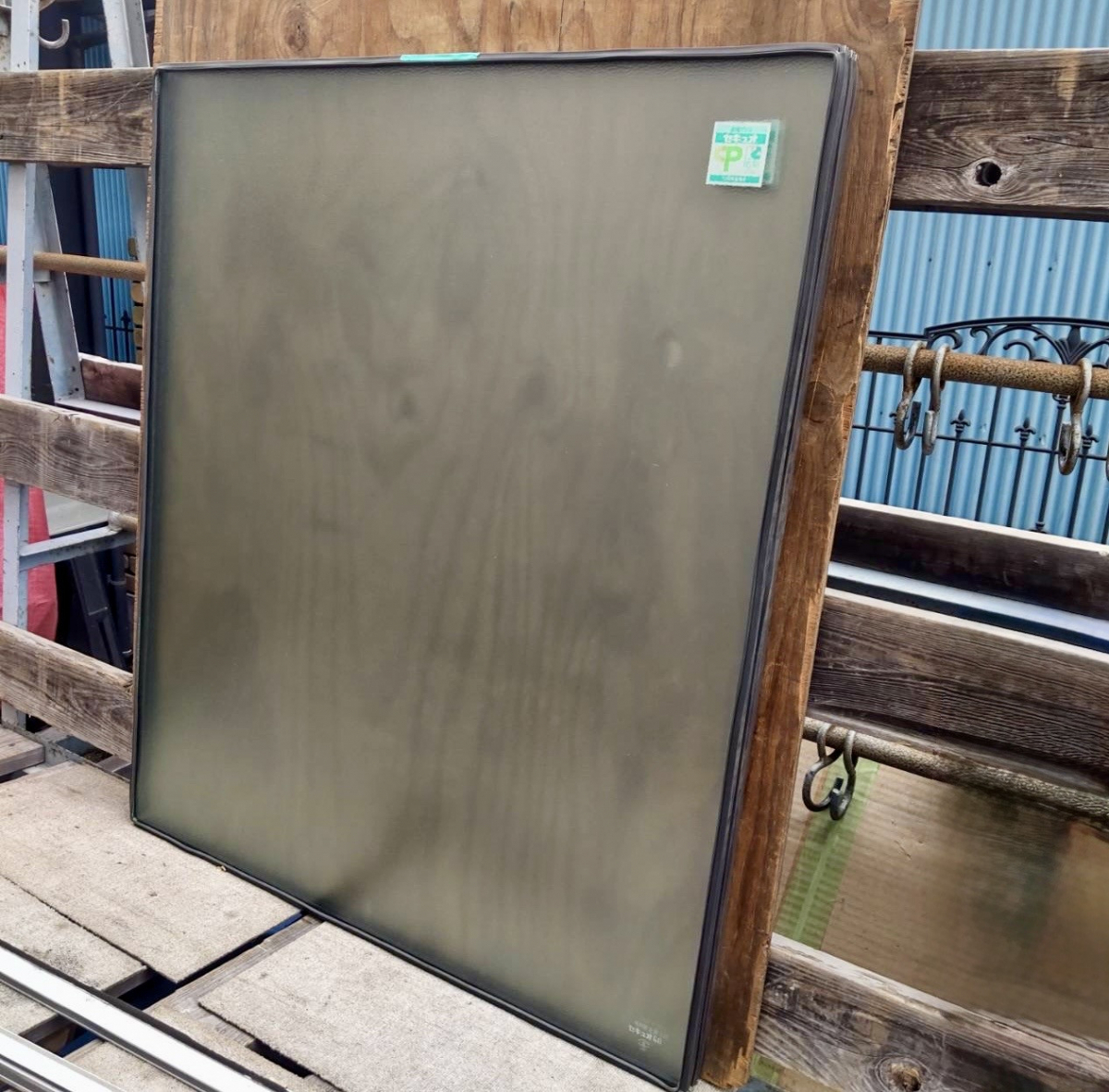 ヒガシデ坂戸の【川越市】窓枠そのまま！防犯ガラスに交換で年末に向けた防犯対策の施工前の写真2