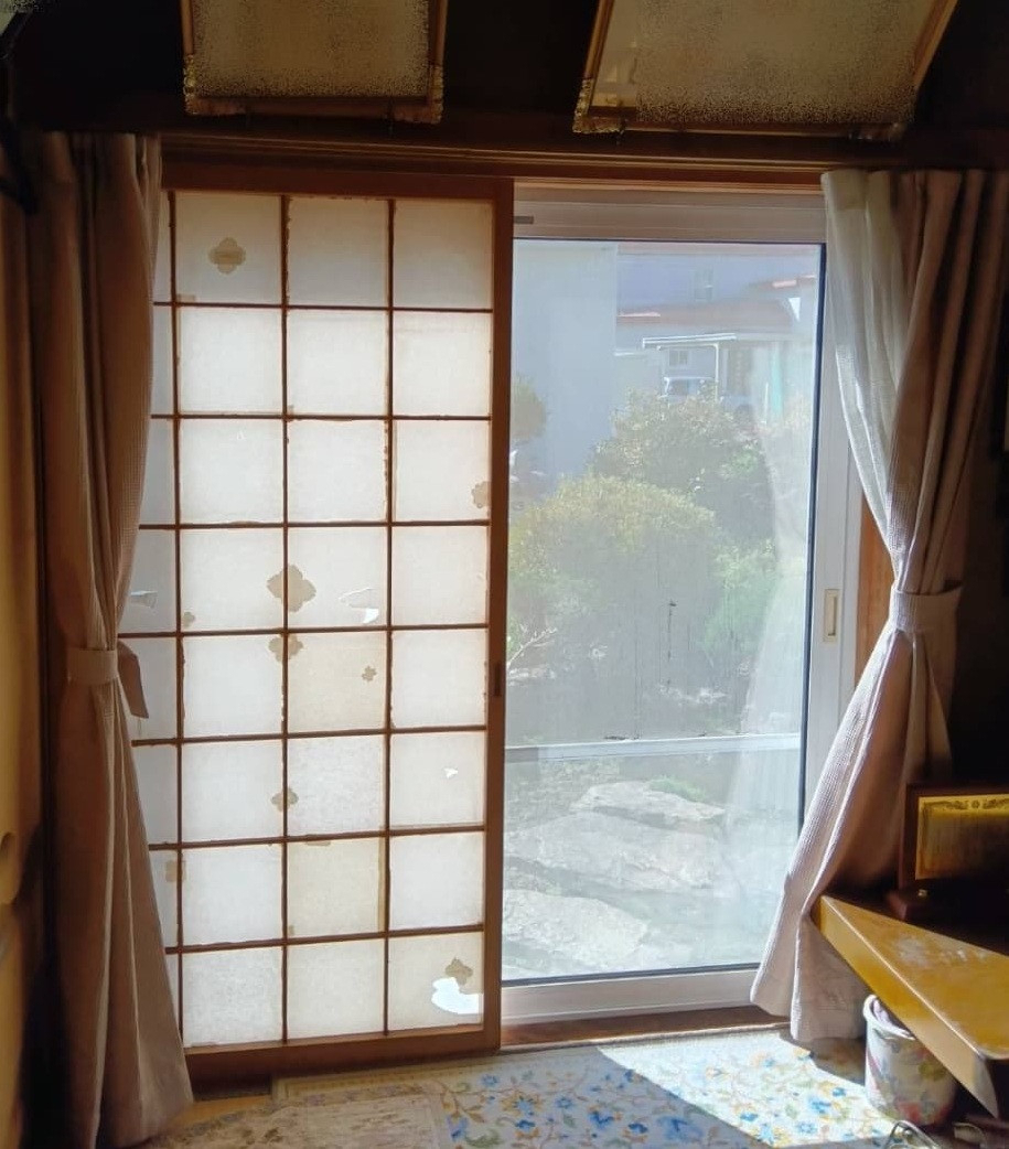 トカチトーヨー住器の【補助金活用】内窓を取付けることで、和室がぬくもりの場所に。の施工前の写真1