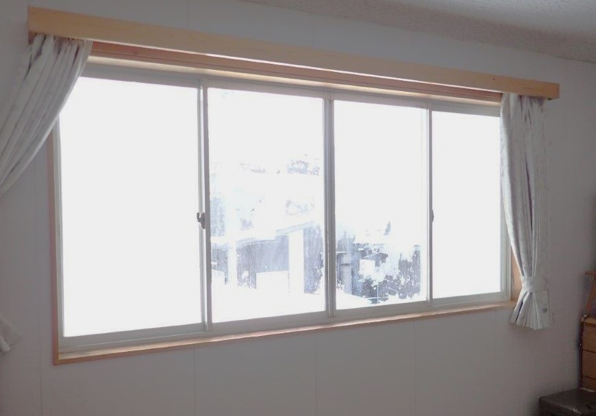 クリマの内窓取り付け～ペアガラスで断熱アップ～の施工前の写真1