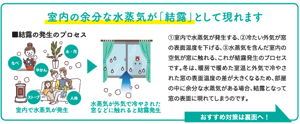 カビ・ダニの温床をなくす！結露軽減で快適な住まいに 窓お助け隊ホリカワのブログ 写真2
