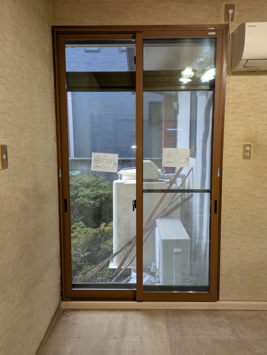 京都サッシセンターの住居へのリフォームを機に内窓「インプラス」を全窓設置！断熱・防音対策で一年中快適な住まいへの施工後の写真3