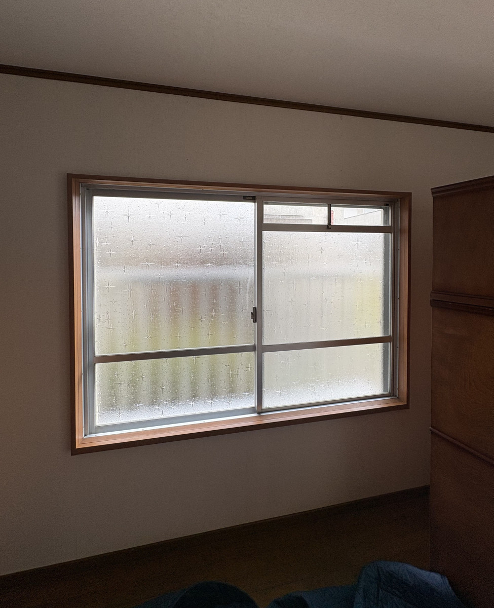 京都サッシセンターのRC造で寒さ暑さ対策に内窓設置の施工前の写真2