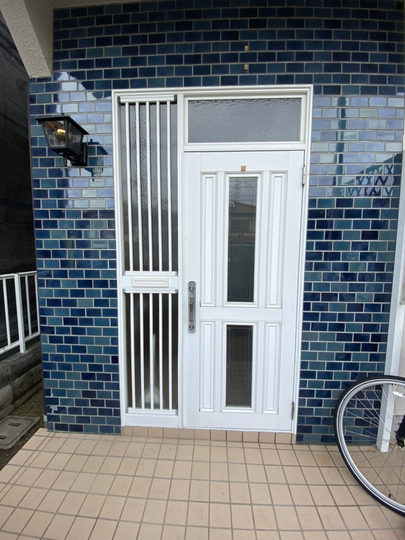 ヤスオ疊店の施工例 神戸市 S様邸 玄関新調!の施工前の写真1