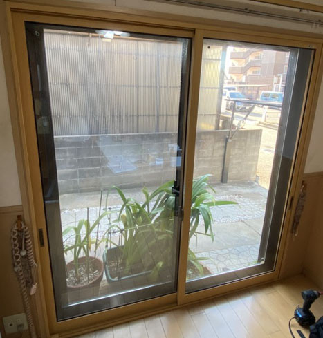 ヤスオ疊店の補助金使ってSSグレードで内窓設置の施工後の写真1