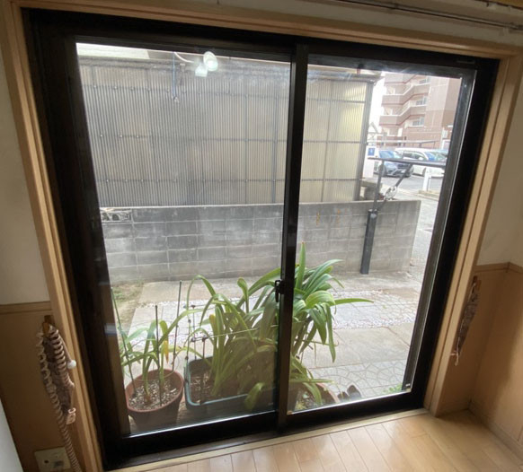 ヤスオ疊店の補助金使ってSSグレードで内窓設置の施工前の写真1