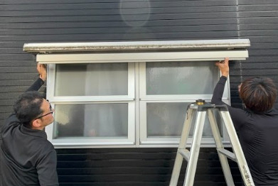 石田トーヨー住器 都城支店の最も効果のある遮熱方法の施工後の写真2