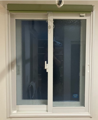 石田トーヨー住器 都城支店の洗面所の冷気・寒いを工事2時間以内で解決の施工後の写真1