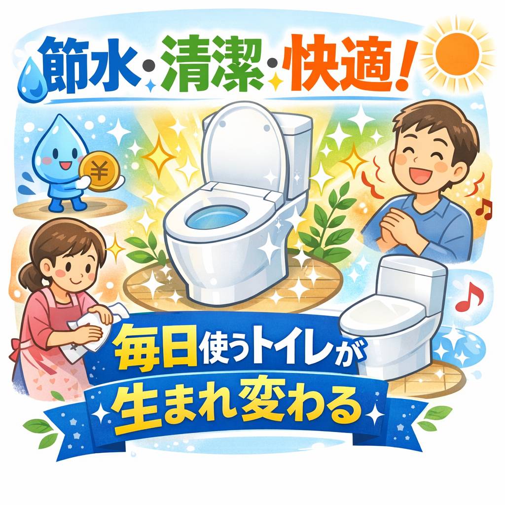 ユーライフのシンプルだからこそ使いやすいトイレの施工事例詳細写真4