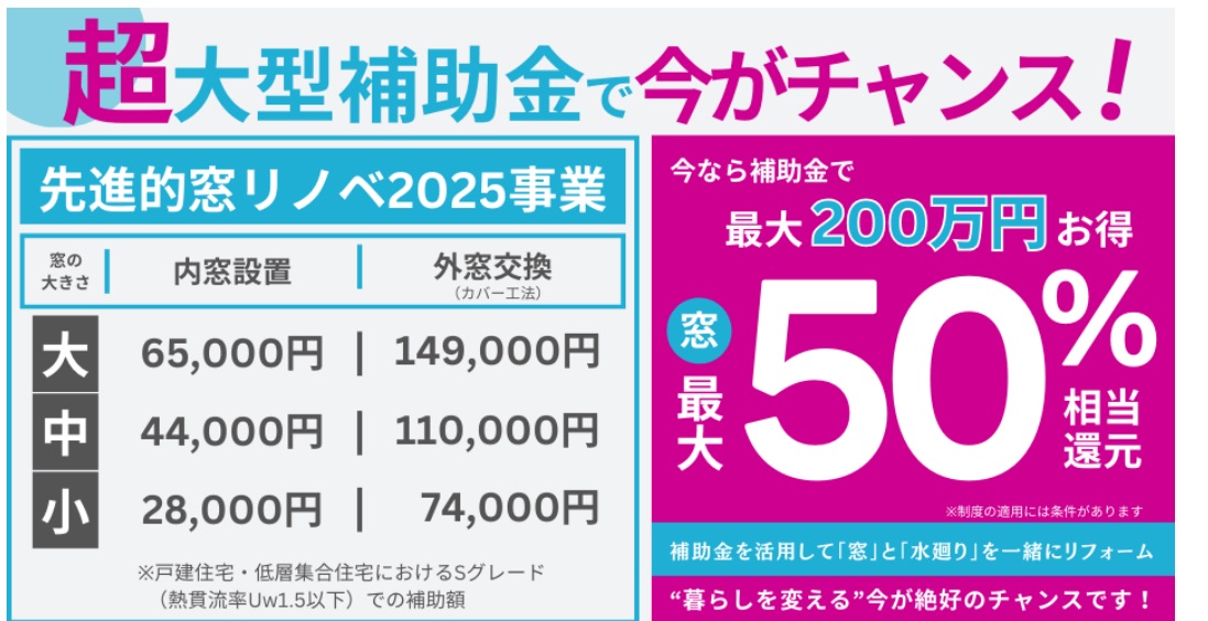 「ラストコール！2025補助金活用リフォーム」 ユーライフのブログ 写真2