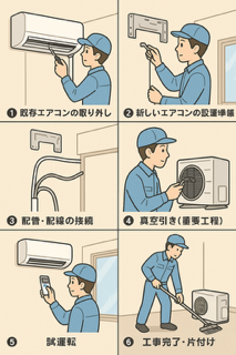 ユーライフの「最短1日!プロの工事で新しいエアコンに」の施工事例詳細写真2